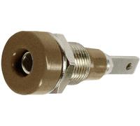 Douille banane Ø de la broche: 2 mm Stäubli LB-I2R 23.0030-27 marron