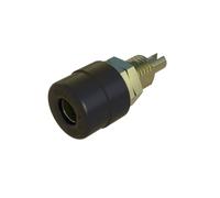 Douille banane Ø de la broche: 4 mm SKS Hirschmann BIL 20 Au 930176700 noir