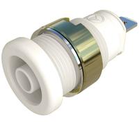 Douille banane de sécurité Ø de la broche: 4 mm SKS Hirschmann SEB 2610 F4,8 972355107 blanc 1 pc(s)