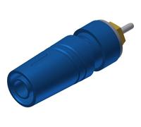 Douille banane de sécurité Ø de la broche: 4 mm SKS Hirschmann SAB 2630 S1,9 Au 972360702 bleu 1 pc(s)