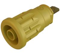 Douille banane de sécurité Ø de la broche: 4 mm SKS Hirschmann SEP 2610 F4,8 972361103 jaune