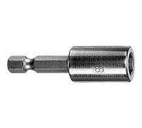 Bosch Douille 2608550082 à queue 6 pans mâle 1/4 3/8 pouces (10 mm) 50 mm