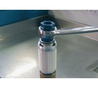 Douille bouchon de fourche Kayaba joint cylindre Ø16,8mm 6 pans