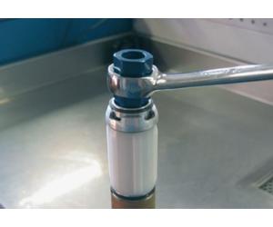 Douille bouchon de fourche Kayaba joint cylindre Ø16,8mm 6 pans