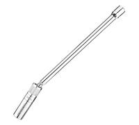 Douille Bougie 14mm WORKPRO, 3/8 Drive 12 Points Cle a Bougie D'Allumage Pivotante Magnetique, 300 mm, Outil de Retrait de Douilles Robustes, CR-V pour reparation de Voiture