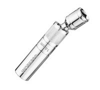 WORKPRO Douille Bougie 14mm, 3/8" Drive 12 Points Clé à Bougie D'Allumage Pivotante Magnétique de 100 mm, Outil de Retrait de Douilles Robustes, CR-V pour réparation de Voiture