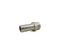Douille cannelée male en inox 316 - Ø A: 1/4'' | Ø B: 8mm