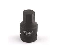 Douille choc écrou moyeu VAG héxagonale 14mm L.43mm 1/2" Cr-Mo - SA 0485 - CLAS Equipements