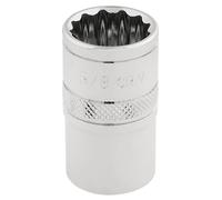 Douille Chrome Standard Longueur 12 Points Draper HI-TORQ 1/2"D 5/8" AF 33641