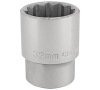 Douille Chromée Standard 12 Points 32Mm 3/4" Longueur 16699