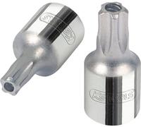 KS Tools KS Tools Douille à embout 1/4" CHROMEplus, cinq étoiles, perçage d'un trou en bout, TS45 Quantité:1