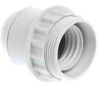 Douille classique double bague à connexion automatique - E14- Encliquetable - Blanc