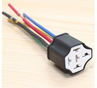 Douille culot pour relais Relais de voiture allume-cigare 12 V 40 A Car Relay Socket 4/5 broches diode