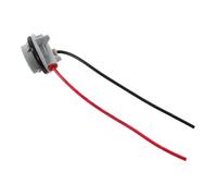 Douille D’ampoule 1156 pour Véhicule, Connecteur de Faisceau Plastique | Support D’ampoule pour Clignotant, Fiche de Feu Arrière, Usage Automobile, Pièce 1156, Noir