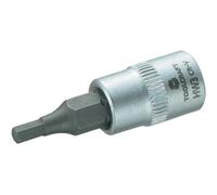 Douille de 6,3 mm (1/4") avec embout hexagonal 3 de 37 mm TOOLCRAFT