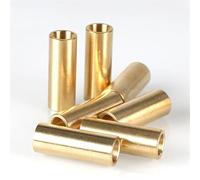 Douille de Base en cuivre, diamètre intérieur 8mm, manchon de roulement for bloc coulissant, tige optique de lubrification, accessoires d'imprimante 3D, 20 pièces(B8 D12 L15)