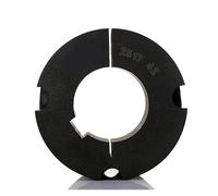 Douille de blocage conique for poulie de distribution de type V, deux vis de réglage incluses, phosphatation de surface, noircissement(45mm)