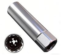 Douille de Bougie 14 MM, Démontage de e Bougie D'allumage, Douille Bougie Allumage, Bougie Allumage Outil De Retrait Pratique, Compatible avec MINI (14 mm Zündkerzenstecker)