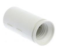 Douille de chantier avec coiffe encliquetable - E27 - Encliquetable - Blanc G