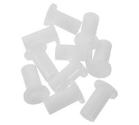 Douille de Charnière Inférieure 10 Pièces pour Réfrigérateur | Plastique Blanc, Amortit les Chocs et Réduit le Contact Métal, pour Porte Plus Fluide