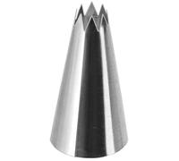 Douille de décoration étoile - ORION - Acier inoxydable - Diamètre 2,4 cm - Hauteur 5,5 cm - Ouverture 1 cm