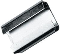 Douille de fermeture L13xL27mm p.13mm ruban d'emballage en acier galvanisé