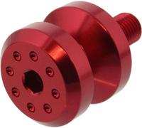 Douille de fixation JMP Bolt M10 aluminium rouge pour Kawasaki ZX-6R , KTM Duke Z ER-6 N / F 125 / 250 / 300 / 600 / 636 / 650 / 690 / 750 / 850 / 900 / 1000