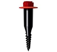 Leifheit Douille de fixation pour séchoir parapluie – Système d'ajustement vertical – Barre à visser