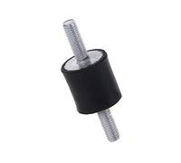 Douille de goujon M5/M6/M8, support en caoutchouc, double amortisseur de filetage mâle, anti-vibration silencieux for outils de choc de voiture de bateau, isolateur fileté(M6)