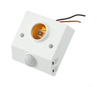 Douille de lampe à induction infrarouge E27 conçue pour une utilisation avec des détecteurs de mouvement pour améliorer l'efficacité énergétique