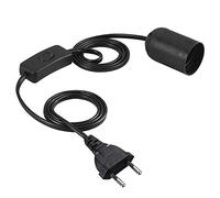 Douille de lampe chauffante, E27 Porte-Lampe UV Chauffante En Céramique avec Métal Universelle Tête et Pince Pour Reptiles Aquarium Tortue Lézard Serpent(220V)
