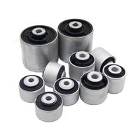 Douille de palier bras transversal 10 pièces 4G0407515 4G0407183 8K0407182B Kit de bague de commande de Suspension de triangle intérieur avant adapté pour Audi A6L C7 2011