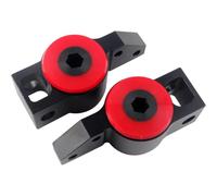 Douille de palier bras transversal 1K0199231J 2x bague de commande de Suspension inférieure avant noire adaptée pour Audi A3 1K0199232J 1K0199231K