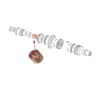 Douille de palier de 4ème pour VOLKSWAGEN Combi Split avec boite Splitcase (03/1953-06/1959)