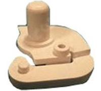 Indesit Douille de porte C00285294 – fermeture droite pour réfrigérateur
