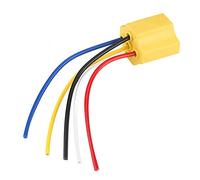 Douille de relais de Suuonee, douille 30-100A de relais de faisceau de câblage de voiture des véhicules à moteur en céramique 5