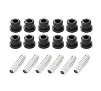 Douille de ressort arrière pour suspension de chariot de golf Comprend 6 manchons 12 bagues pour modèles électriques de voiture Douille d'amortisseur de choc