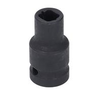 Douille de robinet carrée M14 1/2 pouces en acier Cr Mo de qualité impact traité au phosphas noir pour clé pneumatique électrique tournevis à percussion verrouillage sécurisé