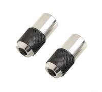 Douille de robinet réglable 3/8" pour perceuse manuelle, 2 petites clés à taraud avec outil d'extraction, plage de serrage 2 mm-6 mm, acier traité thermiquement