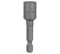 Bosch Adaptateur clé à douille aimanté 2608550080 – 8 mm, 1/4 (6,3 mm) × 50 mm