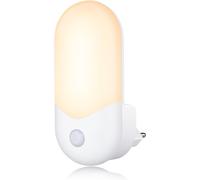 Douille De Veilleuse Avec Capteur Crépusculaire, Lampe Pour Enfants - Lampe De Nuit Led Pour Chambre D'enfant, Lumière D'orientation Blanc Chaud Pour Couloir De Bébé, Cage D'escalier