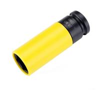 Douille d'écrou de roue, 17/19/21 mm, manchon de protection 1/2" pour outil de démontage d'écrou de verrouillage de roue en alliage (19 mm)