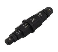 Douille d'embout de moto - Outil portable compact universel de 12 à 24 mm, douille d'écrou de broche de précision | Idéal pour les écrous, pneus, roues, fourches arrière, mécaniciens automobiles