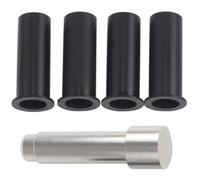Douille D'insertion Automobile pour Charnière de Porte | ABS et Alliage D'aluminium, Remplacement Robuste, Noir, pour Charnières Extérieures et Gond