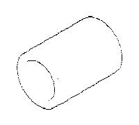 douille Dornbracht D14 x 10 x 19,5 081720624-06 platine mat