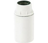 Douille à visser E14 plastique lisse blanc M10 EBENOID