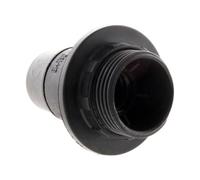 Douille E14 simple bague - noir - Zenitech