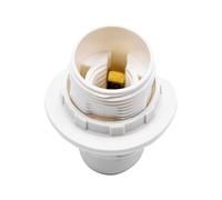 Douille E14 Thermoplastique Blanc