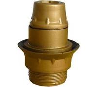 Douille E14 thermoplastique ZENITECH 1 bague or