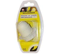 Douille E27 1/2 filetée SB blanc